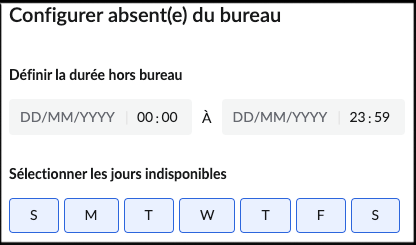 Auto response duration